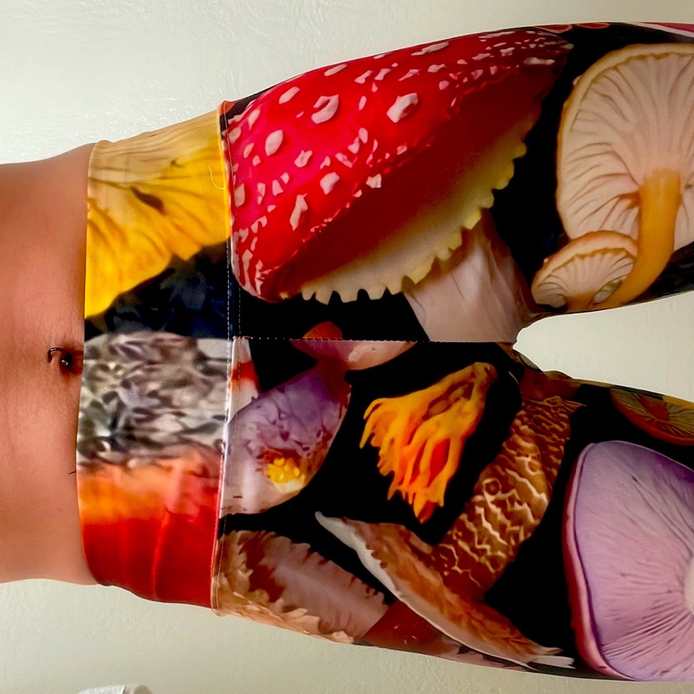 One of A Kind Mushroom Leggings